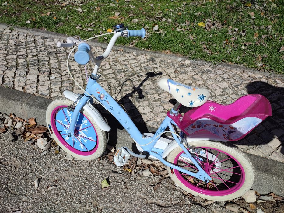 Bicicleta Criança Frozen Roda 16
