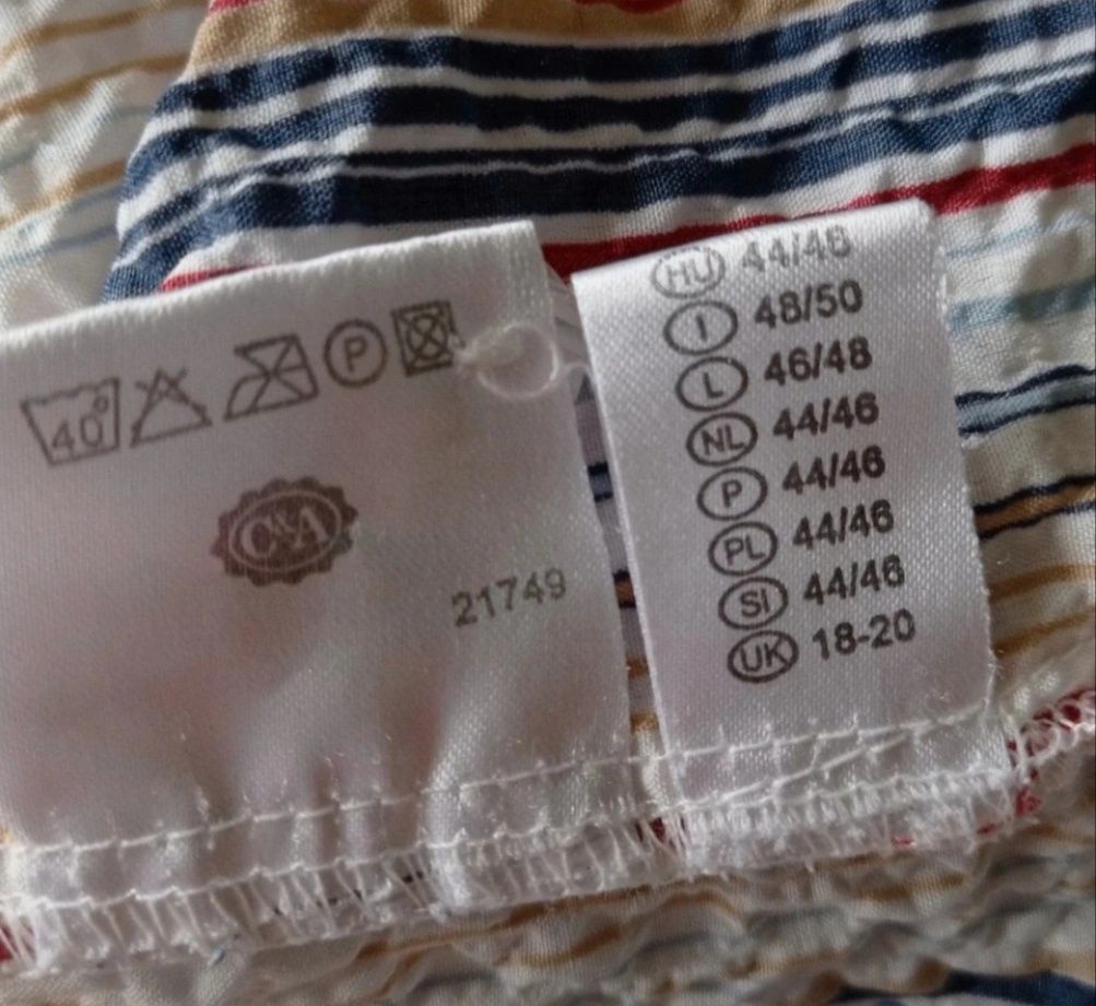 Damska bluzka koszulowa jak nowa rozmiar 3 XL 46