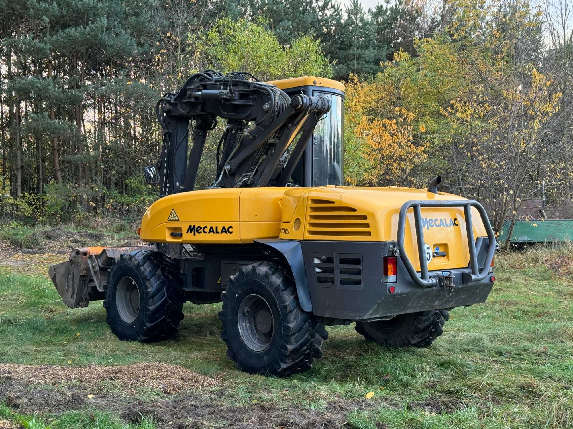 Mecalac 12 4.5 mtx mxt msx 84 kw 112 km klima widly łyzki krokodyl