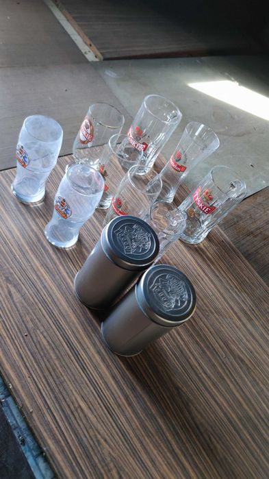 Szklanki, kufle do piwa