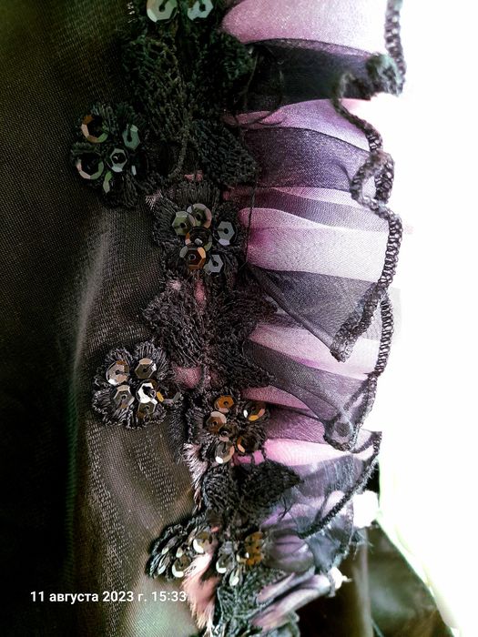 Нарядное вечернее платье-сарафан