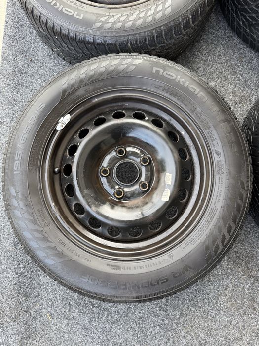 Сталеві диски R15 5/112 VW Golf 5/6/7 Touran Caddy Passat B5 B6 Skoda