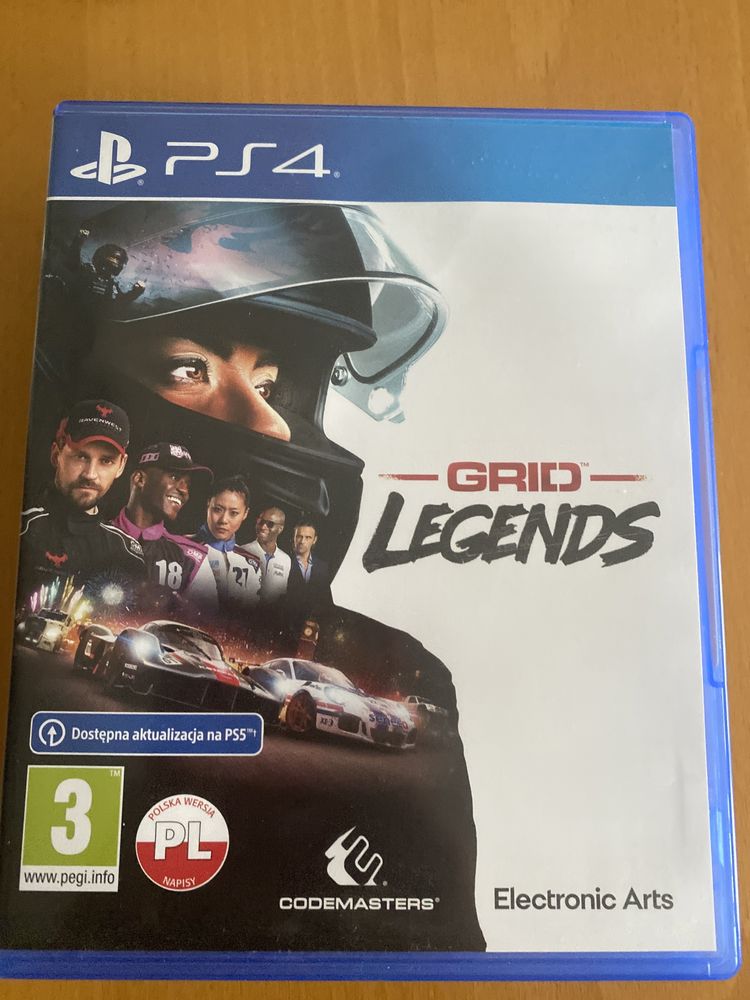 Gry Ps4 slim Pro Ps5 crew grid legends dird fifa f1