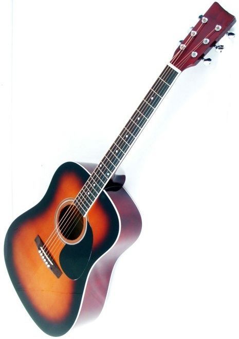 Gitara akustyczna - Niemiecka + PAKIET - Wawa!