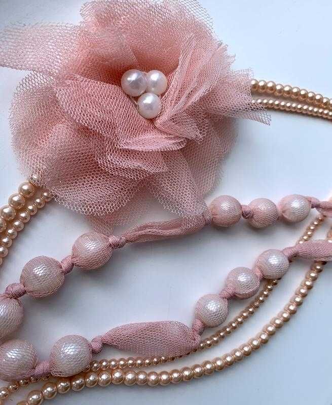 Подарочное ожерелье искусственный жемчуг accessorize брошка намисто