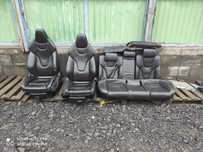 Audi A6 C6 A6 fotele skóra RS6 recaro Europa ładne grzane przód tył