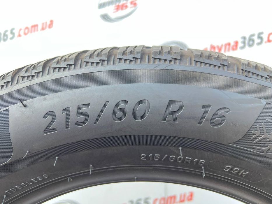 215/60 r16 michelin alpin 6 4mm шини бу зима