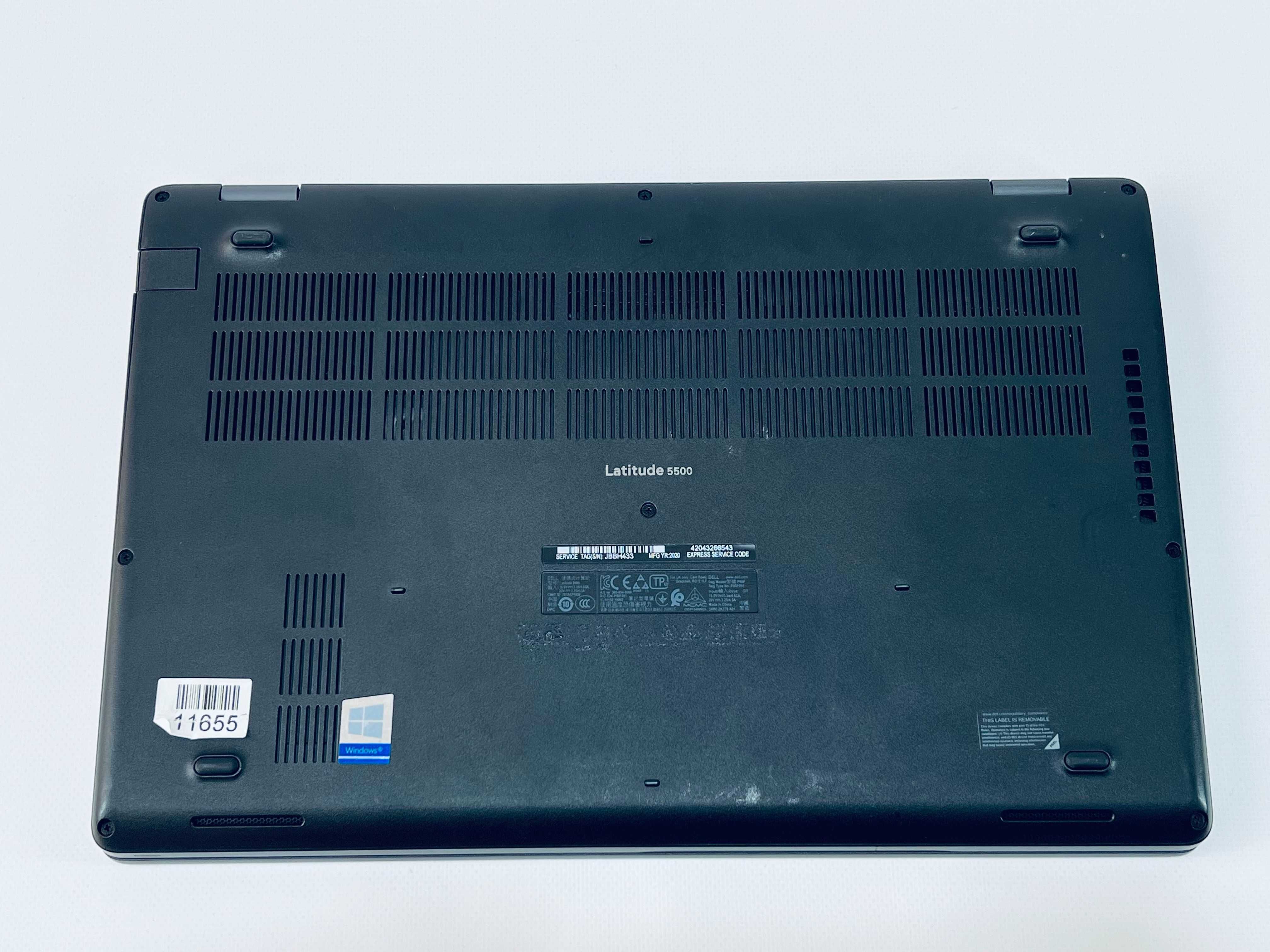 Ноутбук Dell Latitude 5500, i5-8365U, 8gb, 256gb, 15.6 IPS Full HD.