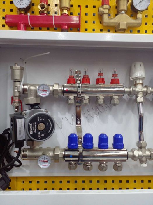 Коллектора для теплої підлоги KOER (Чехія)