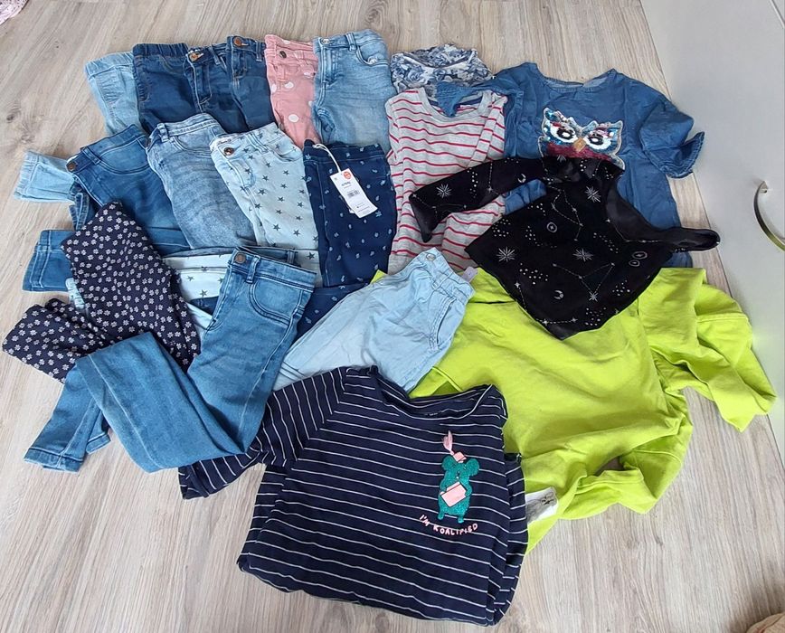 Spodnie paczka ubrań