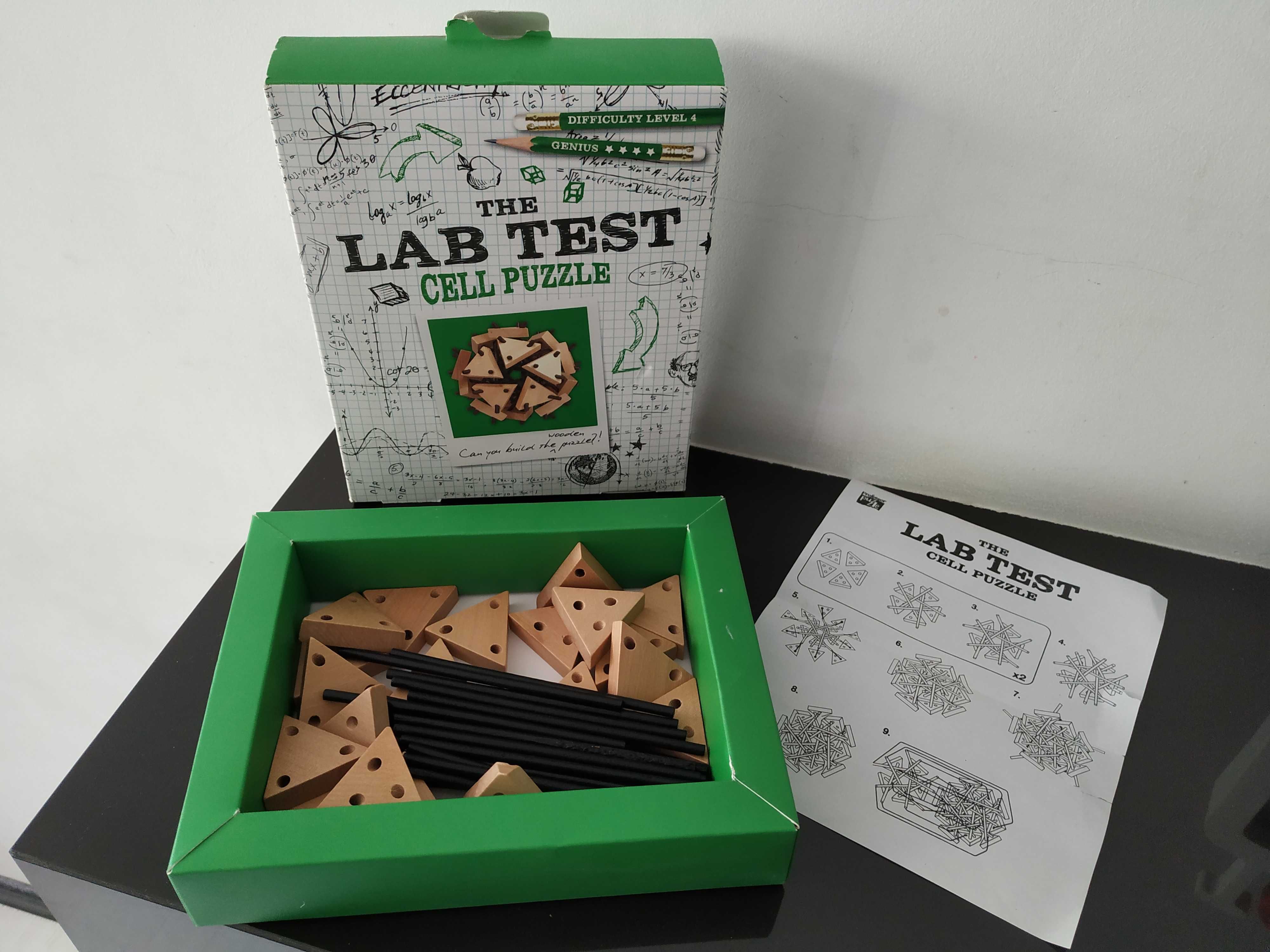 Головоломка Professor Puzzle Lab Test The Cell