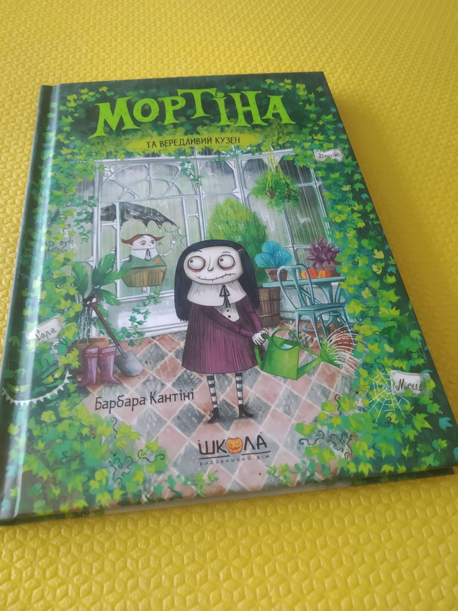 Книга дитяча "Мортіна та вередливий кузен"