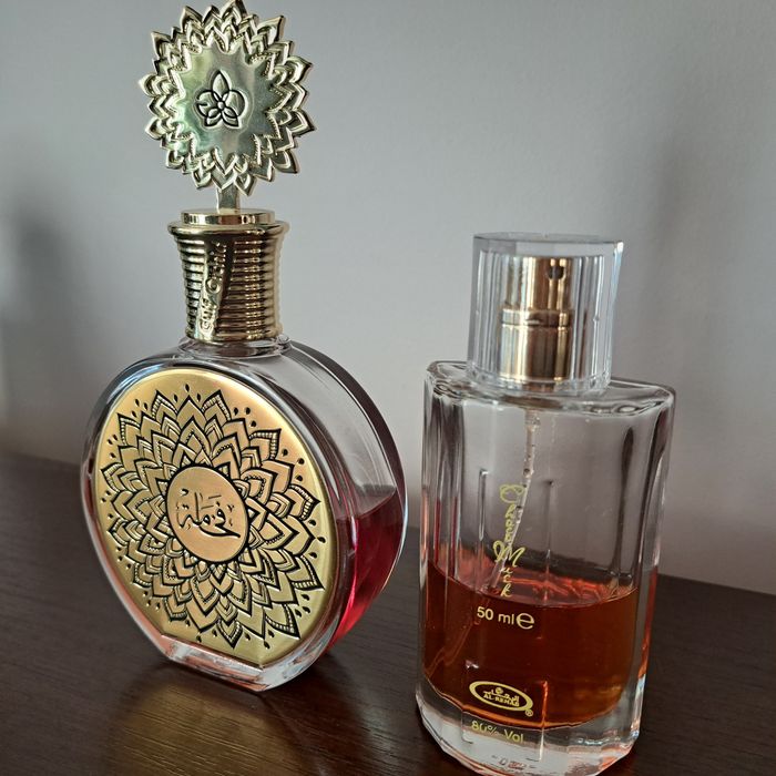 Zestaw perfum arabskich Fakhama Maison Asrar i Choco Musk Al Rehab