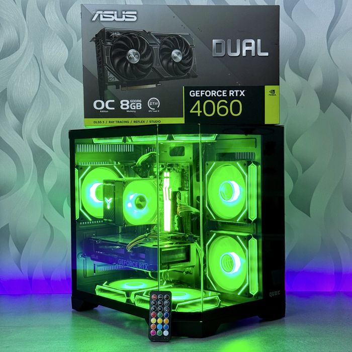 Гарантія! Ігровий ПК AM5 | RTX 4060, Ryzen 5 7500F, ddr5 | Ідеал!