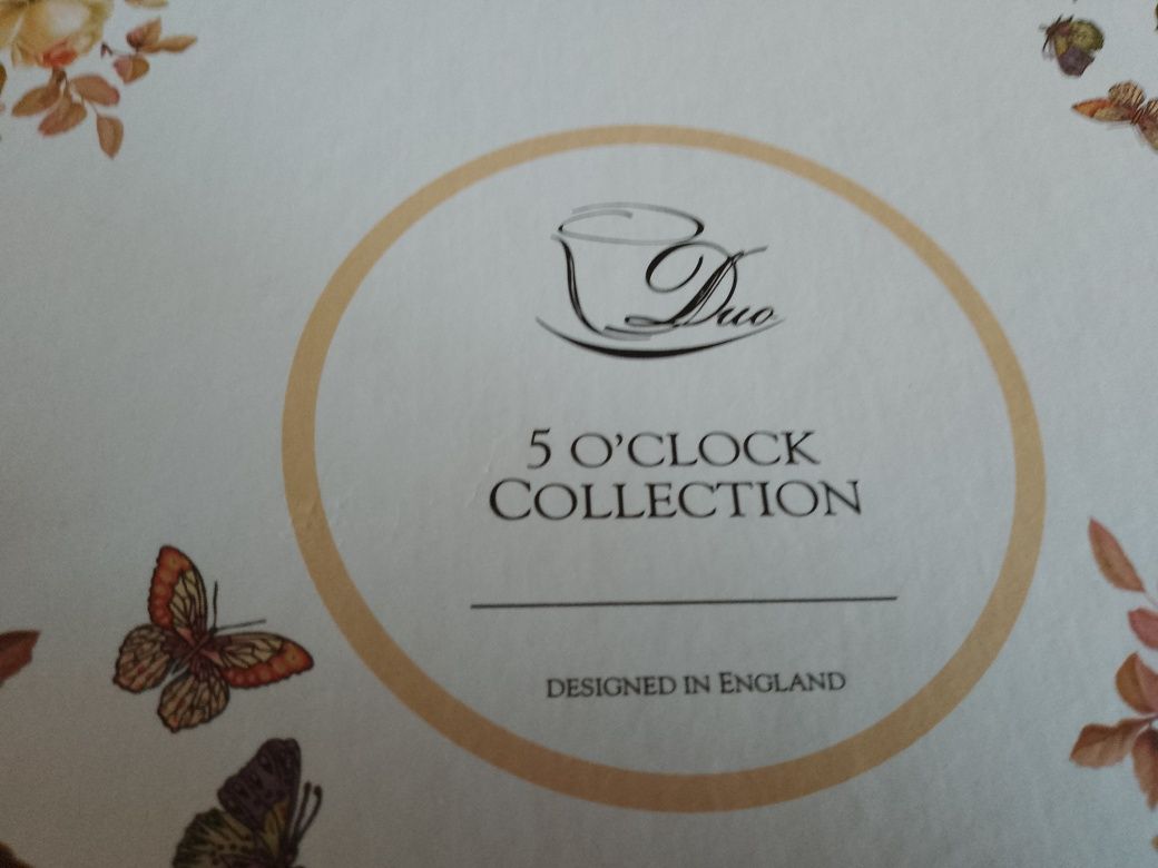Komplet 5 o' clock- nowy.