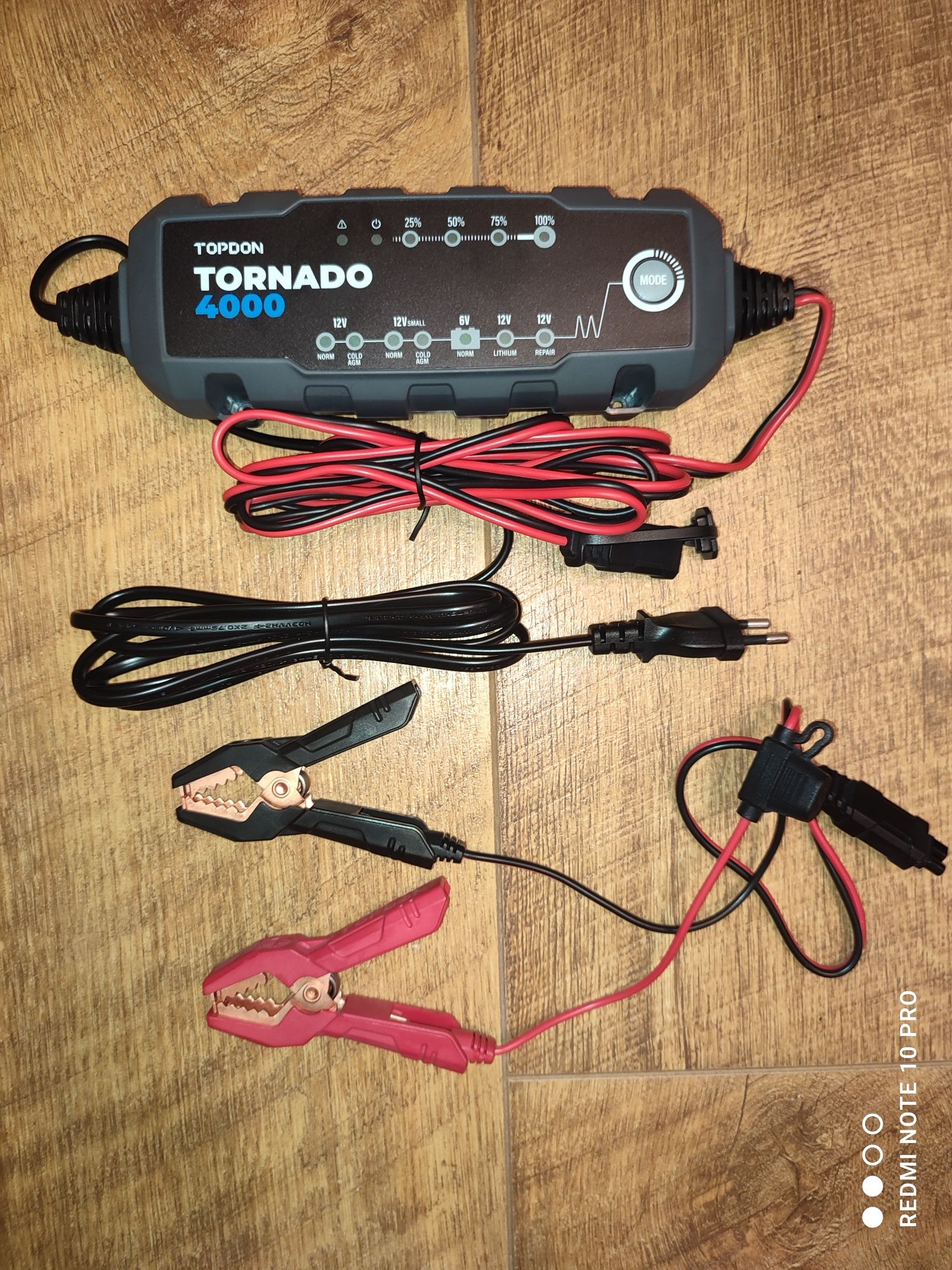 Зарядное устройство Торнадо 4000