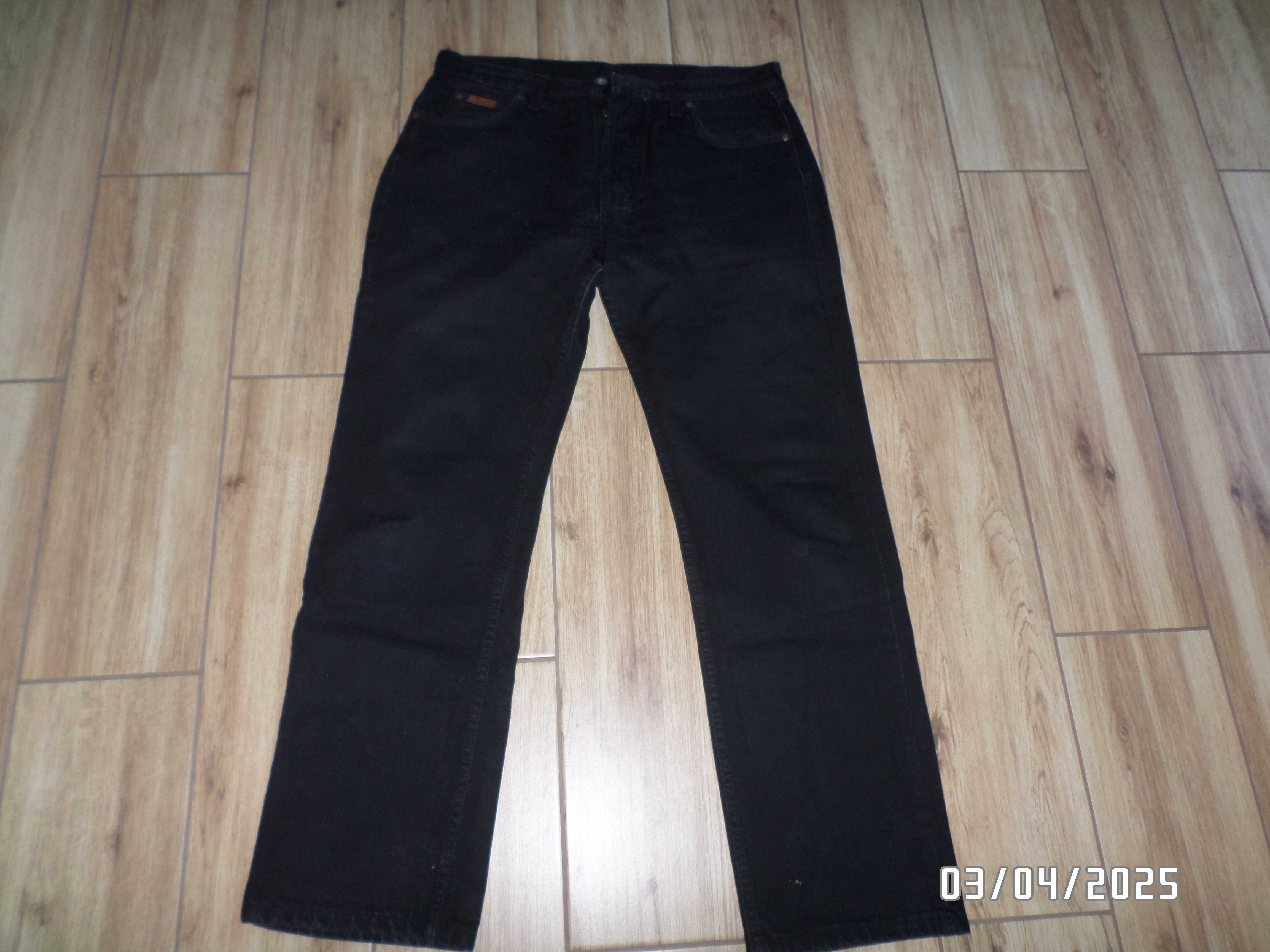 firmowe spodnie jeans męskie WRANGLER-XL-35/32