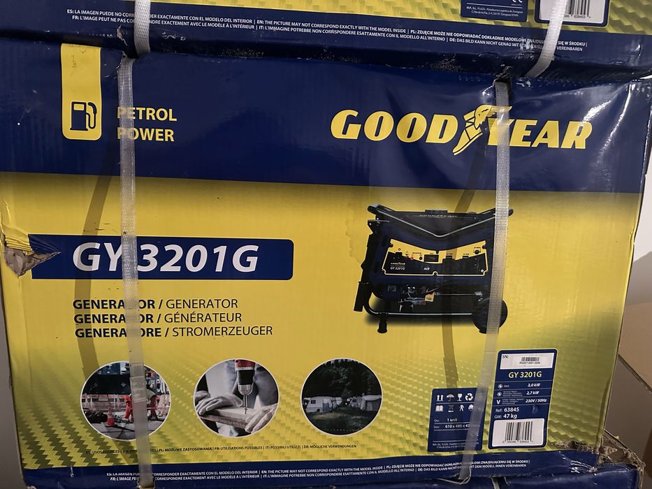 Продам бензиновий генератор GoodYear Power GY 3201G