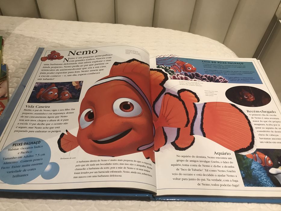 Livro a procura da nemo da disney