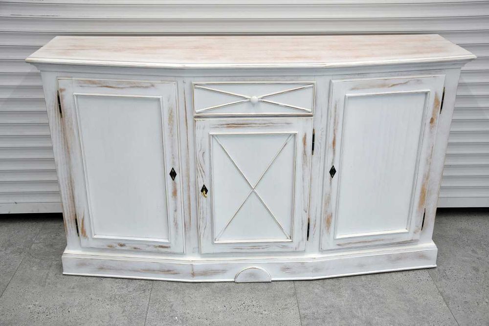 komoda z drewna sosnowego - jak nowa