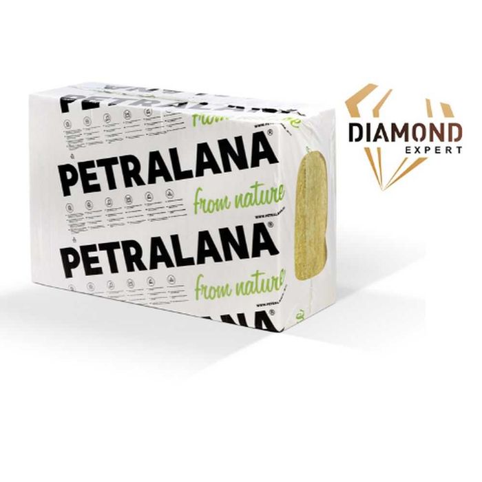 Wełna Mineralna Skalna Fasadowa-Na Elewację-0,034 -12 cm Kamienna