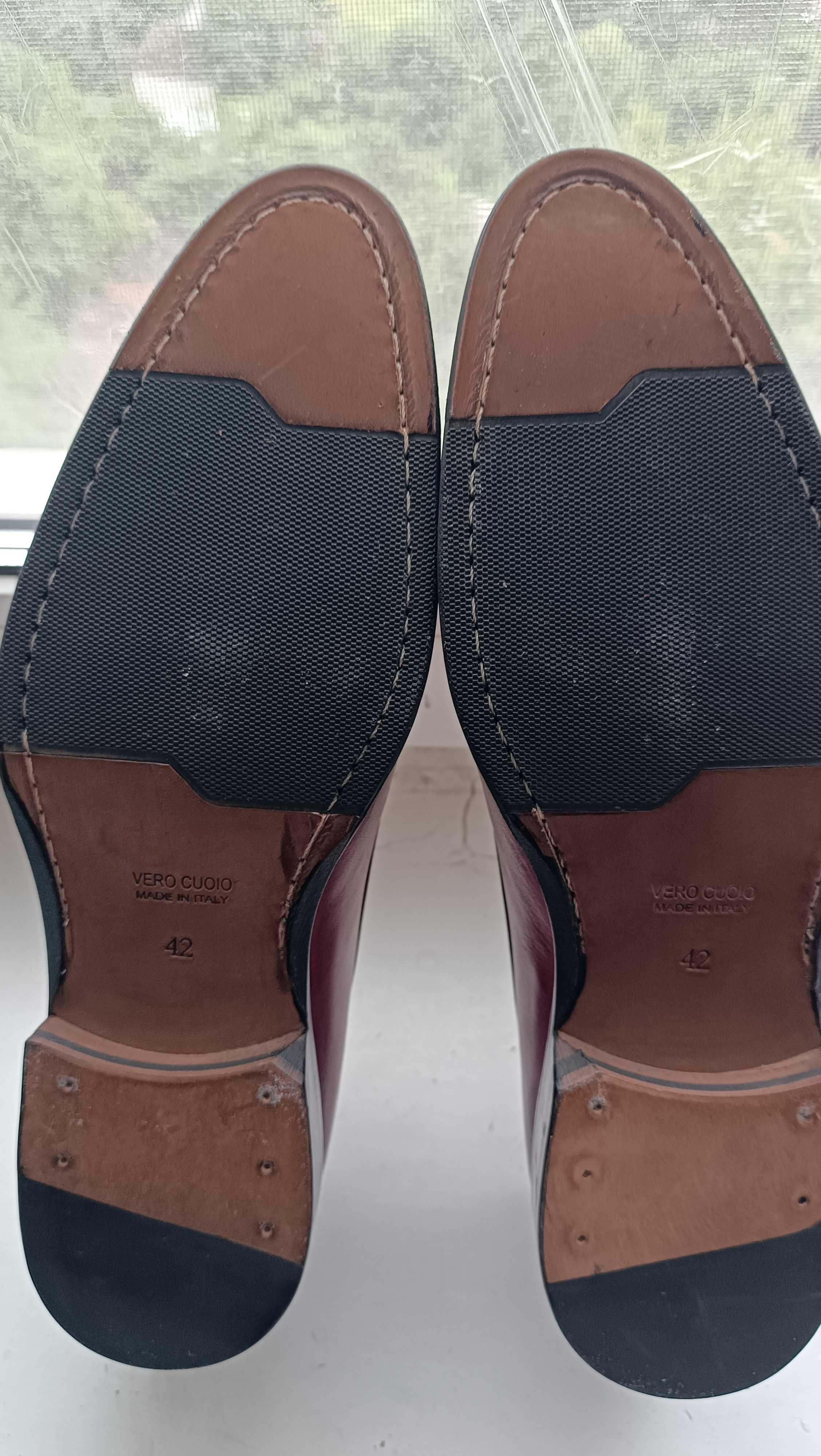 Новые Премиум туфли Ручной работы Canto de'Ricci.Italy Р 43.28 см