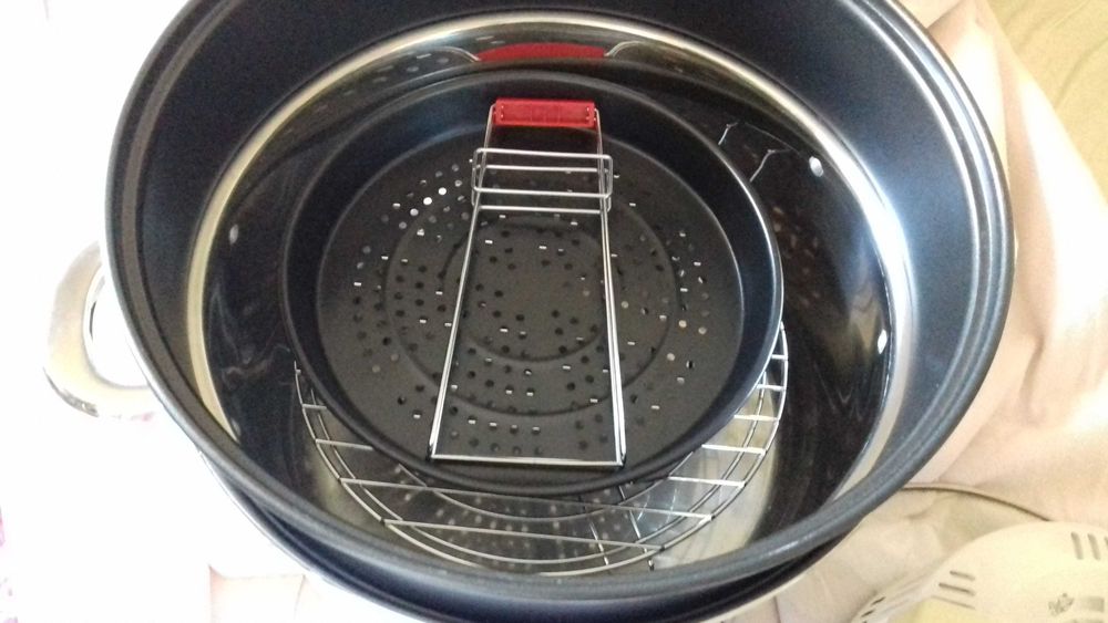 vendo forno de ar quente a funcionar