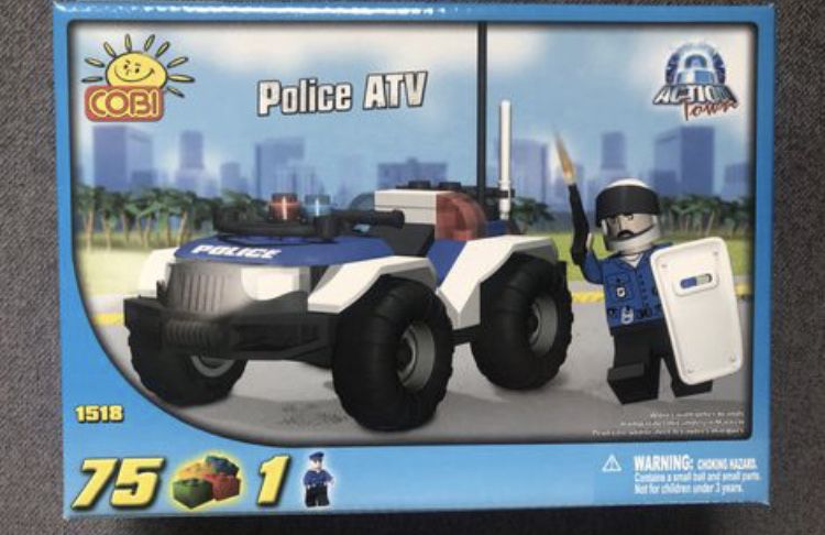 Klocki cobi 1518 Action Town Police ATV