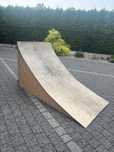 Rampa kicker na rower dirt