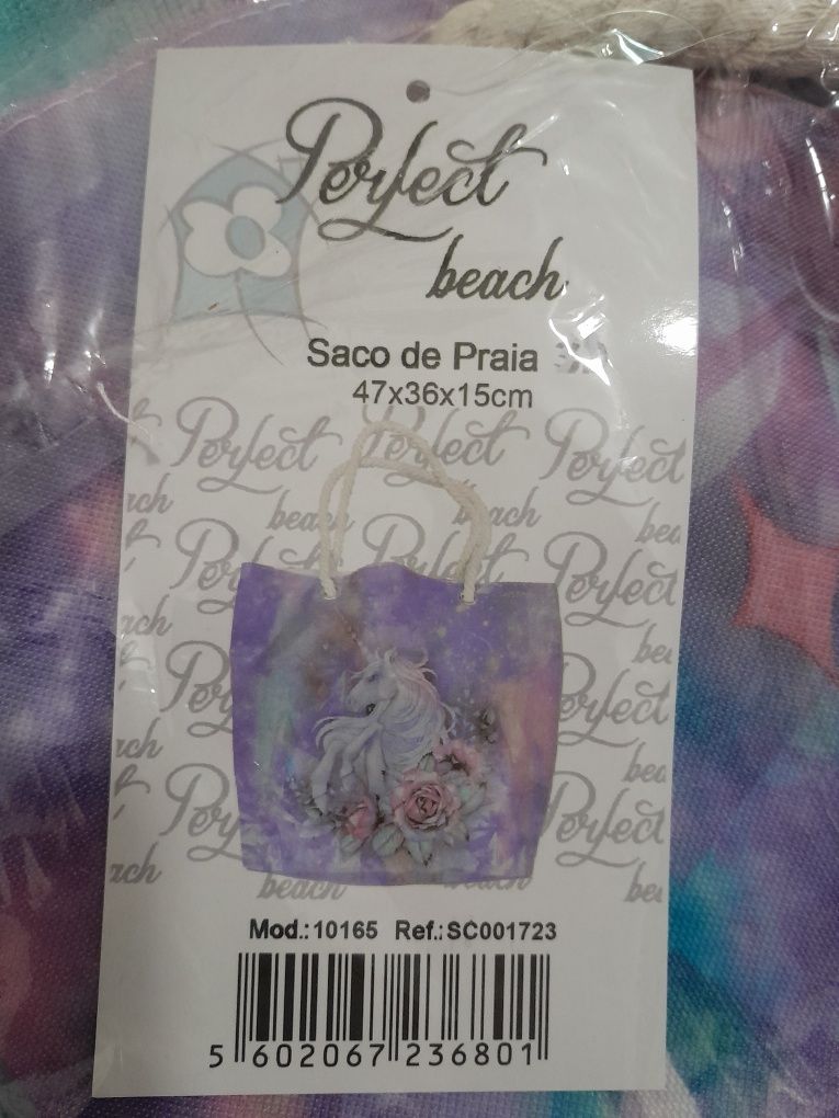 Toalha de praia com saco