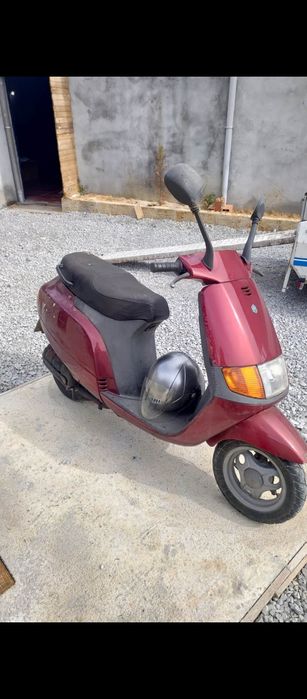 Scooter Piaggio a trabalhar