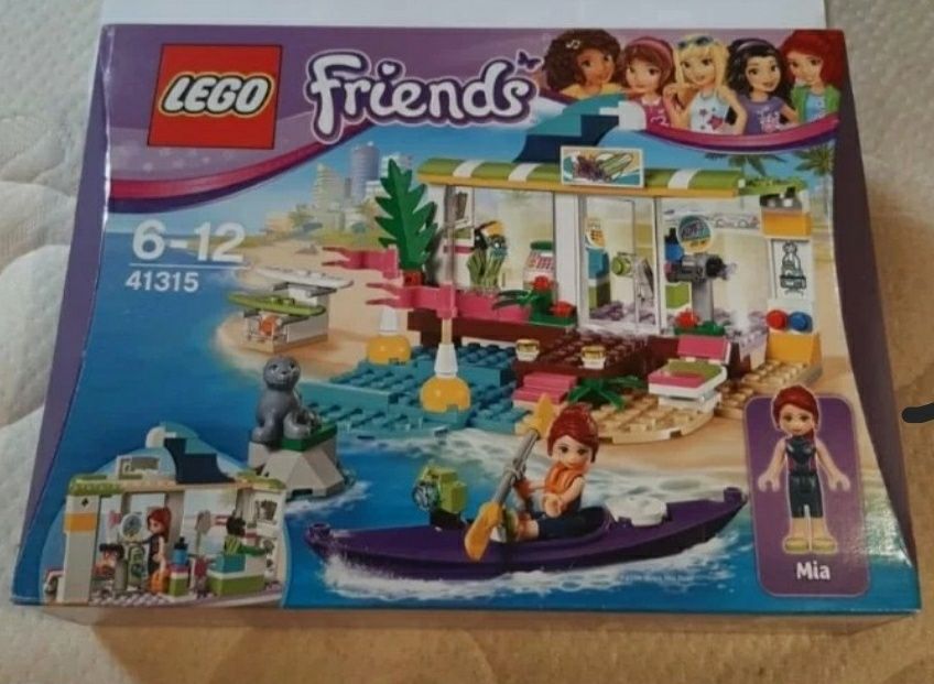 Lego Friends loja surf