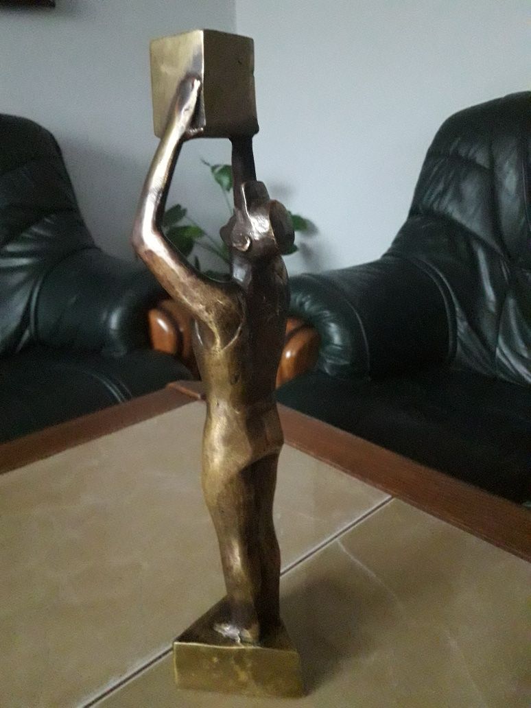 Statuetka z brązu/ mosiądzu Mclane Polska