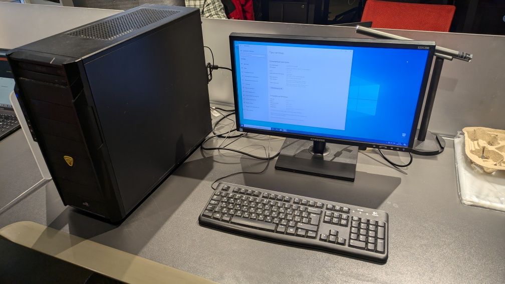 Продам ПК з монітором Core i5-4670, 8gb, Radeon R9 200.