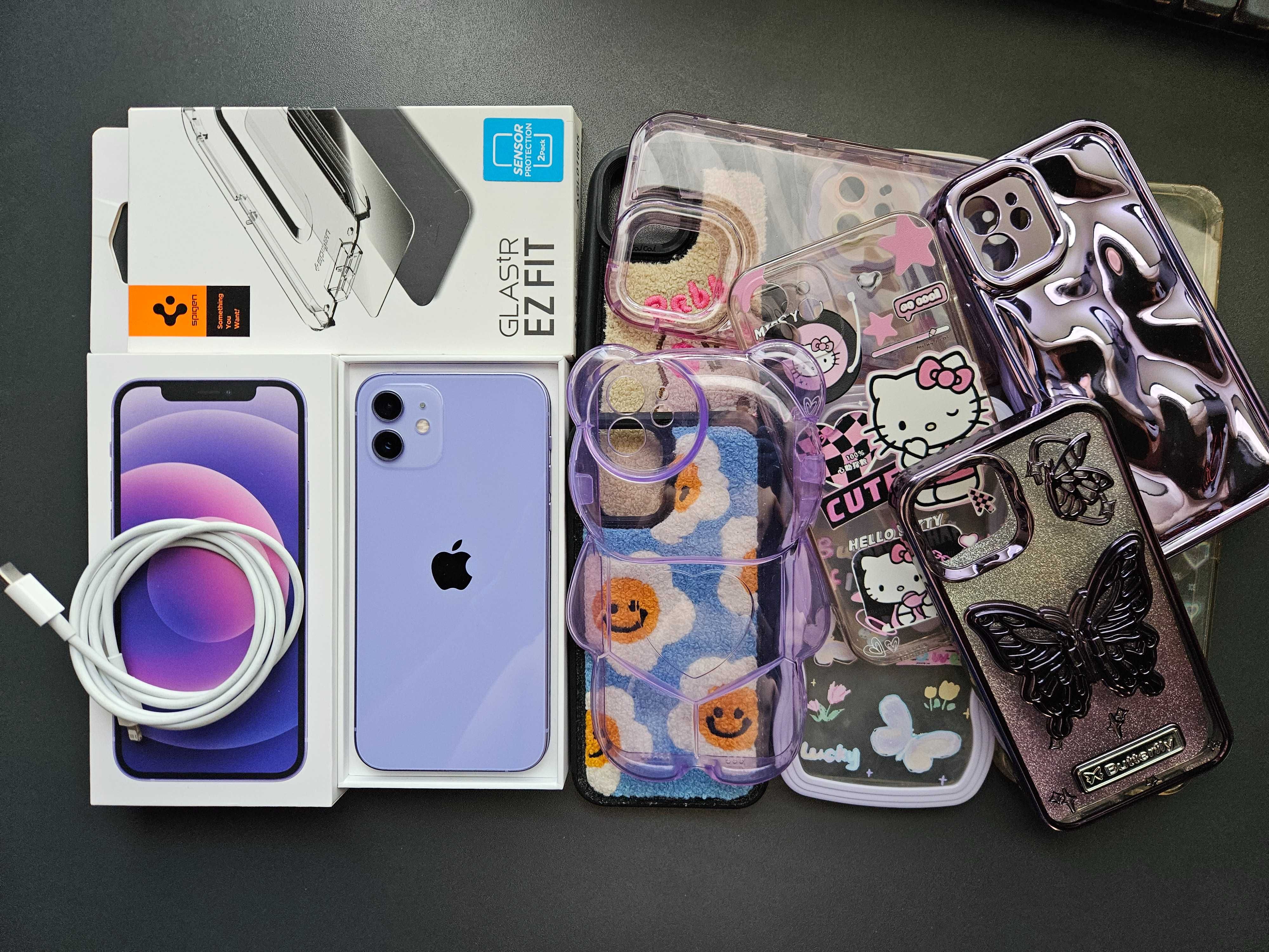 Apple iPhone 12 Purple 128GB (MJNP3PM/A) у відмінному стані