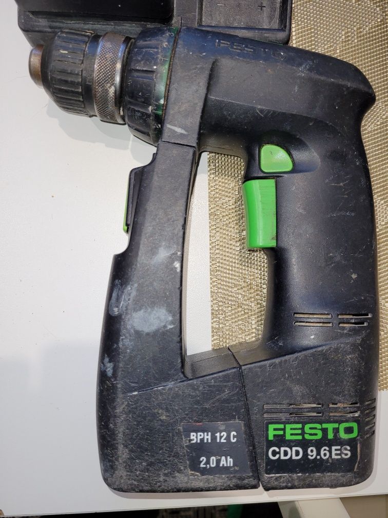 Wkrętarka Wkrętarki ładowarka baterie festool