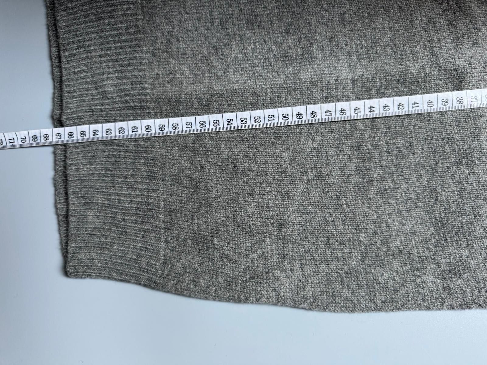 Nowy Oryginalny Sweter Męski Wełniany POLO RALPH LAUREN Szary L