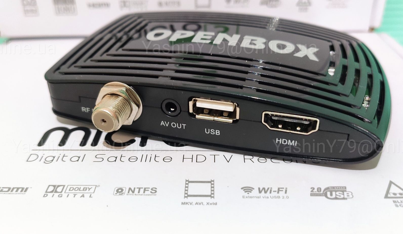 Спутниковый ресивер Openbox S3 Micro HDTV / IPTV