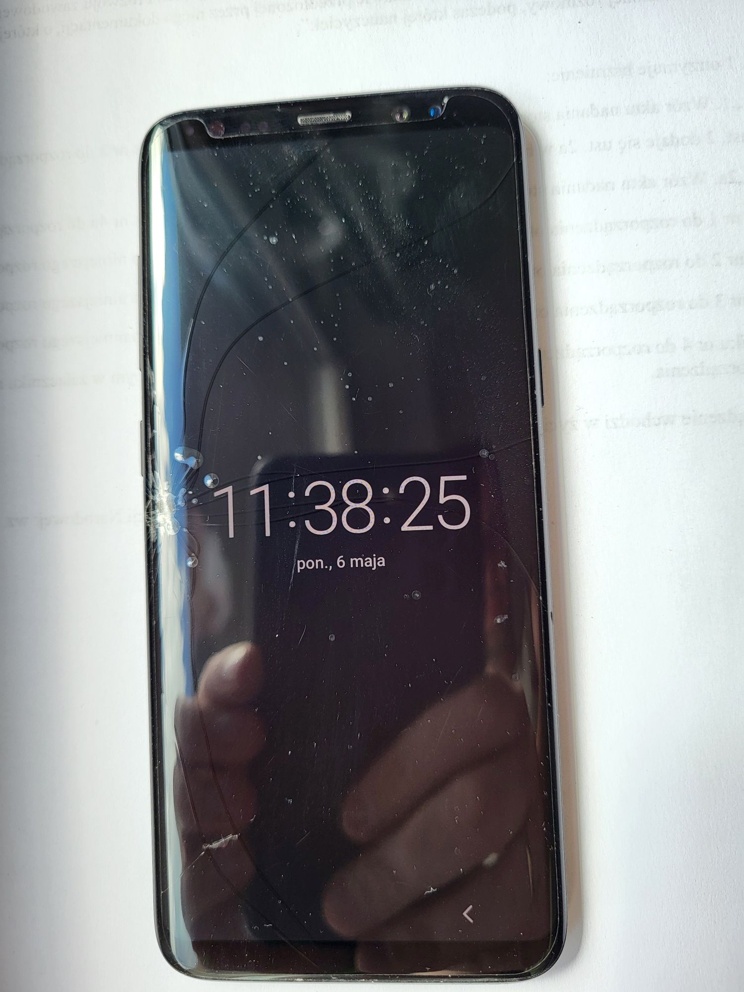 Galaxy S8 uszkodzony ekran