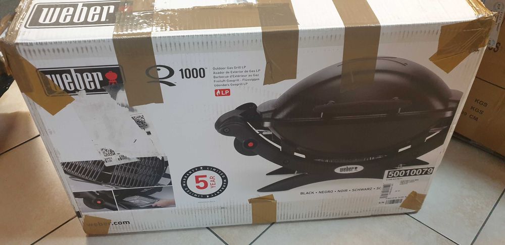 nowy grill gazowy Weber Q1000