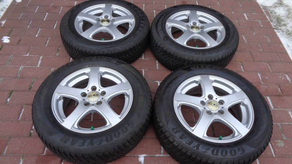 Alufelgi 15 Opel Astra K z oponami zimowymi 5/6mm 5x105 sr 56mm
