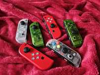 Comandos Joy cons originais com capas novas