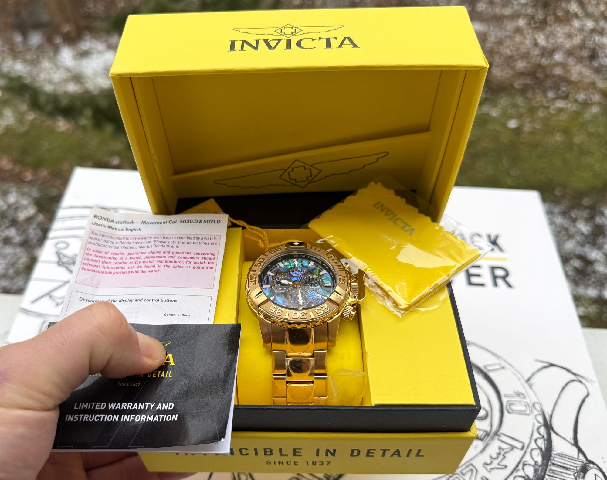 Часы Invicta 25098 Subaqua Noma II 47 mm. Limited Edition 500 MT.