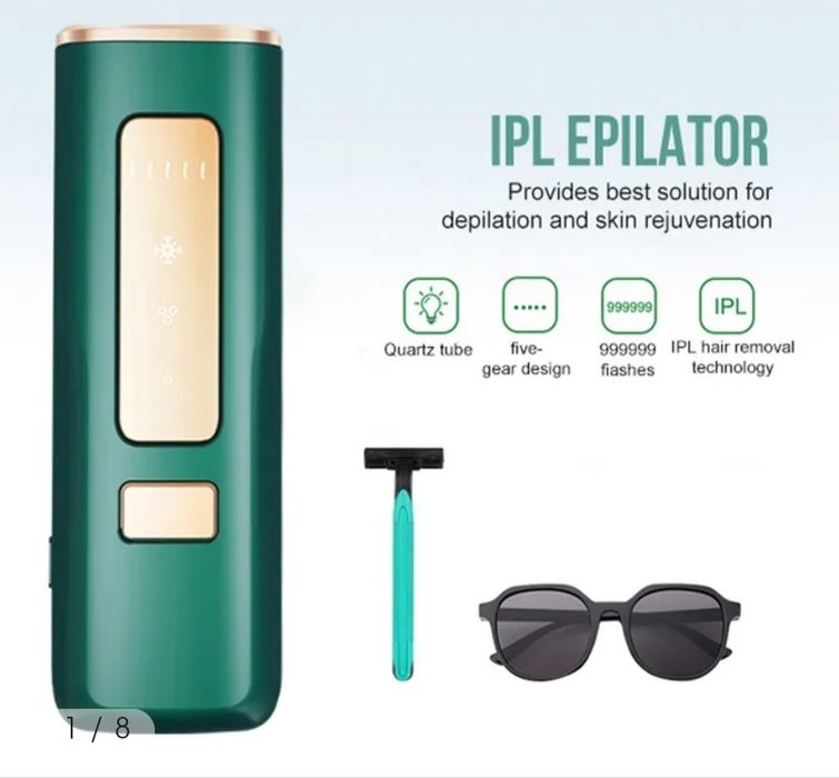 Depiladora IPL luz pulsada