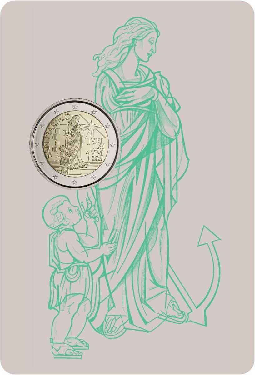 Moneta okolicznościowa 2 euro San Marino 2025