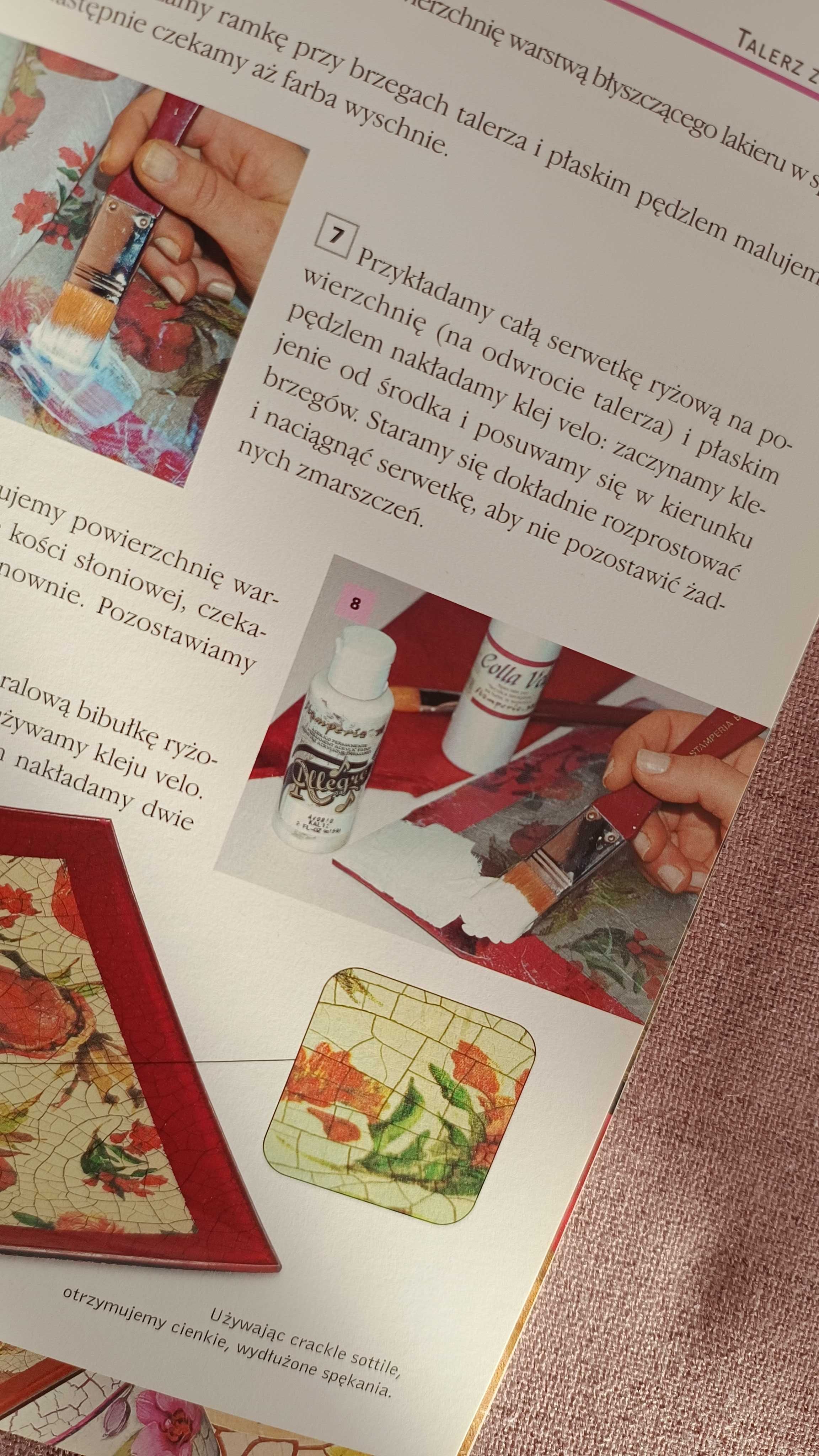 Decoupage Crackle Nowe pomysły E. Scifo, C. Blasi, A. Karrara
