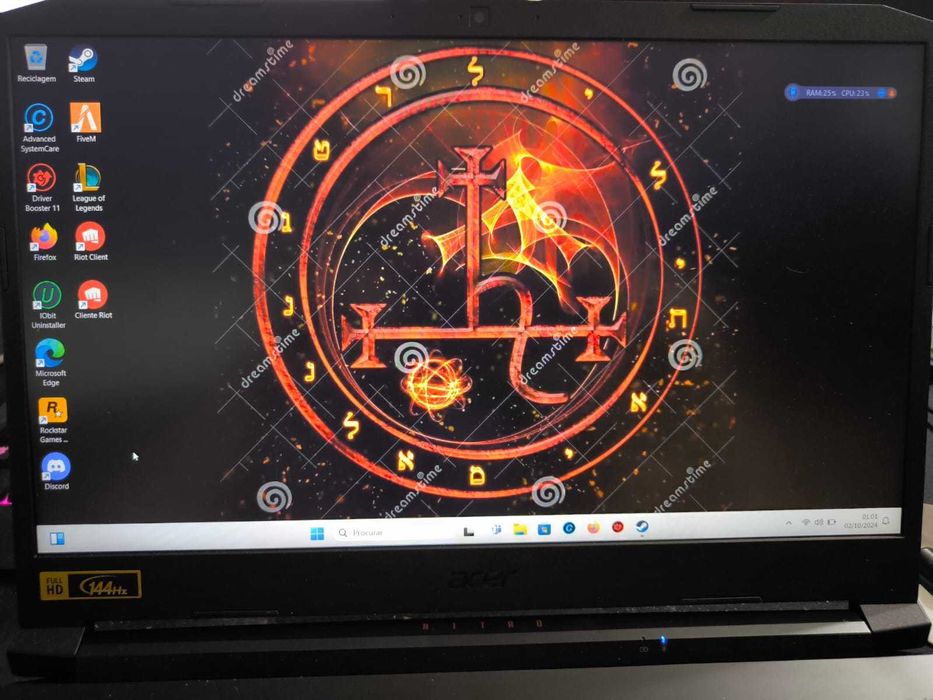 ACER NITRO5 - AN515-45 AMD Ryzen 5 5600H / RTX 3060 /24 RAM / 1TB SSD