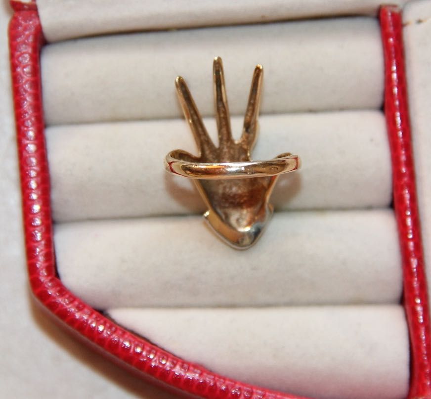 złoty pierścionek zaręczynowy 585 brylant diament apart