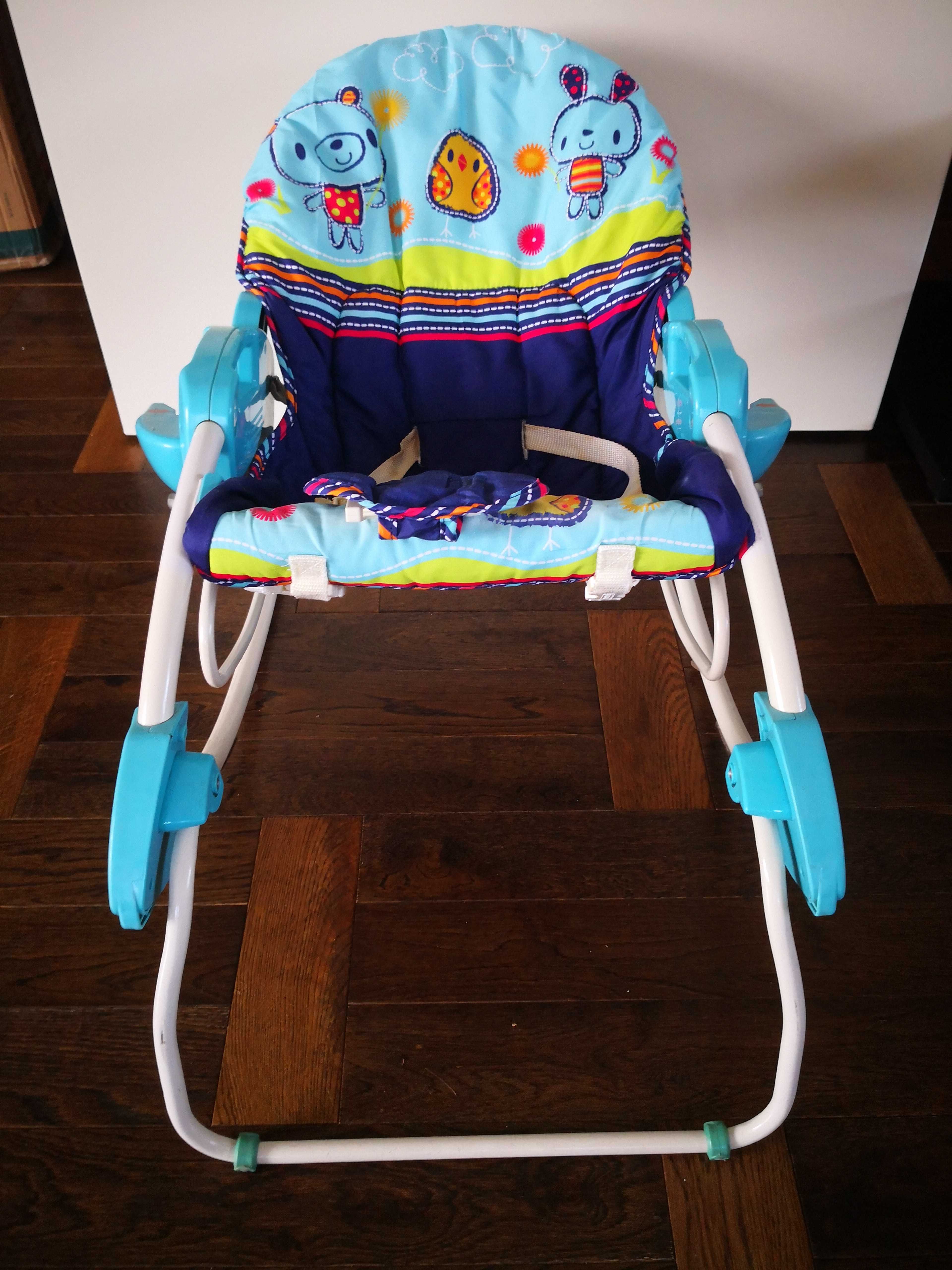 Huśtawka 3w1 leżaczek, krzesełko dla dziecka Fisher Price