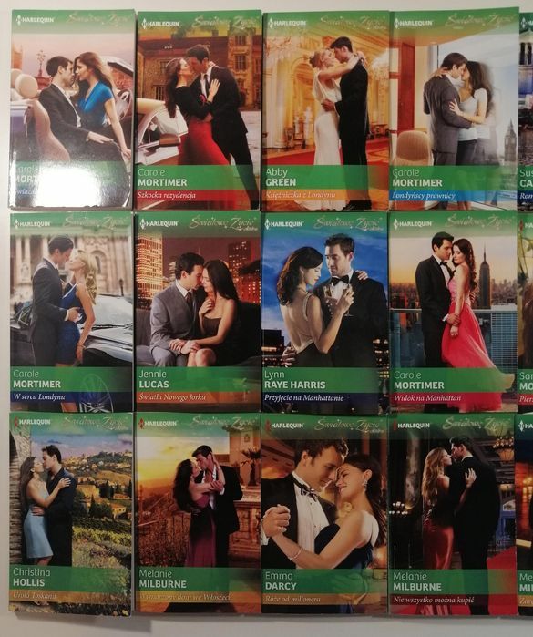20x romans romanse seria Harlequin Światowe Życie Jameson Mortimer